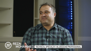 Reza Mohammed of Bluesound Professional