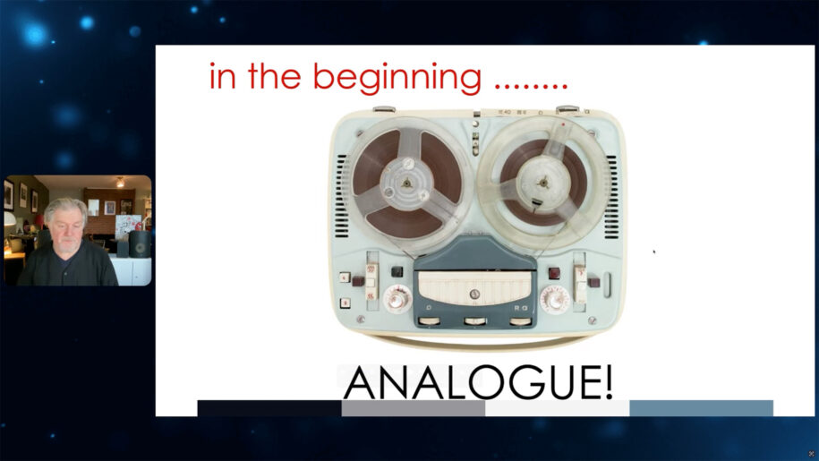 Graeme harrison and analogue audio image